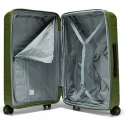 Hot d&n Travel Line 4700 4 Rollen Trolley 68 cm mit Dehnfalte olive green