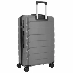d&n Hartgepäck|4-Rollen Koffer<Travel Line 4100 4 Rollen Trolley L 74 cm grey