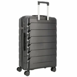 Outlet d&n Travel Line 4100 4 Rollen Trolley L 74 cm black
