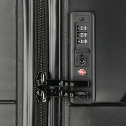 Outlet d&n Travel Line 4100 4 Rollen Trolley L 74 cm black