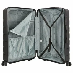 Outlet d&n Travel Line 4100 4 Rollen Trolley L 74 cm black