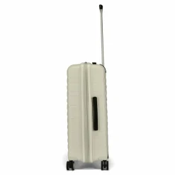 d&n Hartgepäck|4-Rollen Koffer<Travel Line 4700 4 Rollen Trolley 68 cm mit Dehnfalte cream white