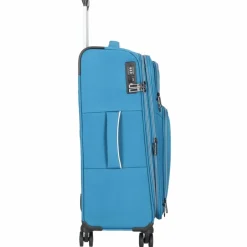 d&n Travel Line 9204 4 Rollen Trolley M 66 cm mit Dehnfalte