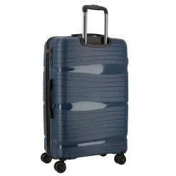 Clearance d&n Travel Line 4300 4 Rollen Trolley L 78 cm dunkelblau