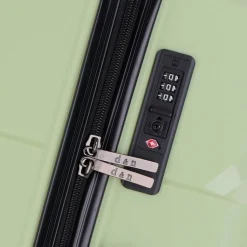 d&n 4-Rollen Koffer|Hartgepäck<Travel Line 4100 4 Rollen Trolley L 74 cm lime green