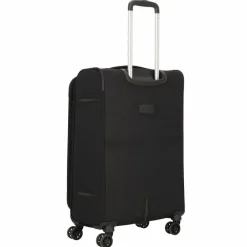 Sale d&n Travel Line 9504 4 Rollen Trolley M 67 cm mit Dehnfalte black