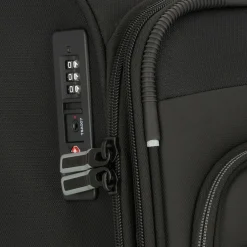 Sale d&n Travel Line 9504 4 Rollen Trolley M 67 cm mit Dehnfalte black