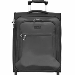 d&n Weichgepäck Kabinengepäck|2-Rollen Kabinentrolleys<Travel Line 6400 2-Rollen Kabinentrolley 53 cm schwarz I