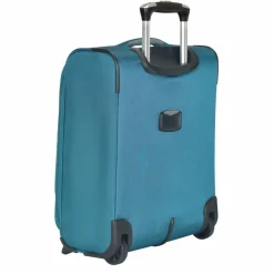 d&n Weichgepäck Kabinengepäck|2-Rollen Kabinentrolleys<Travel Line 6400 2-Rollen Kabinentrolley 53 cm schwarz I