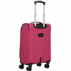 d&n Weichgepäck Kabinengepäck|4-Rollen Kabinentrolleys<Travel Line 6754 4-Rollen Kabinentrolley 55 cm pink