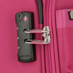 d&n Weichgepäck Kabinengepäck|4-Rollen Kabinentrolleys<Travel Line 6754 4-Rollen Kabinentrolley 55 cm pink