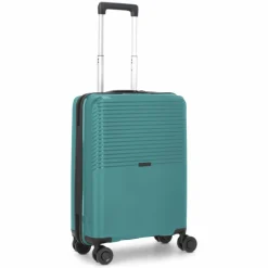 d&n Hartgepäck Kabinengepäck|4-Rollen Kabinentrolleys<Travel Line 4000 4-Rollen Kabinentrolley 55 cm grün