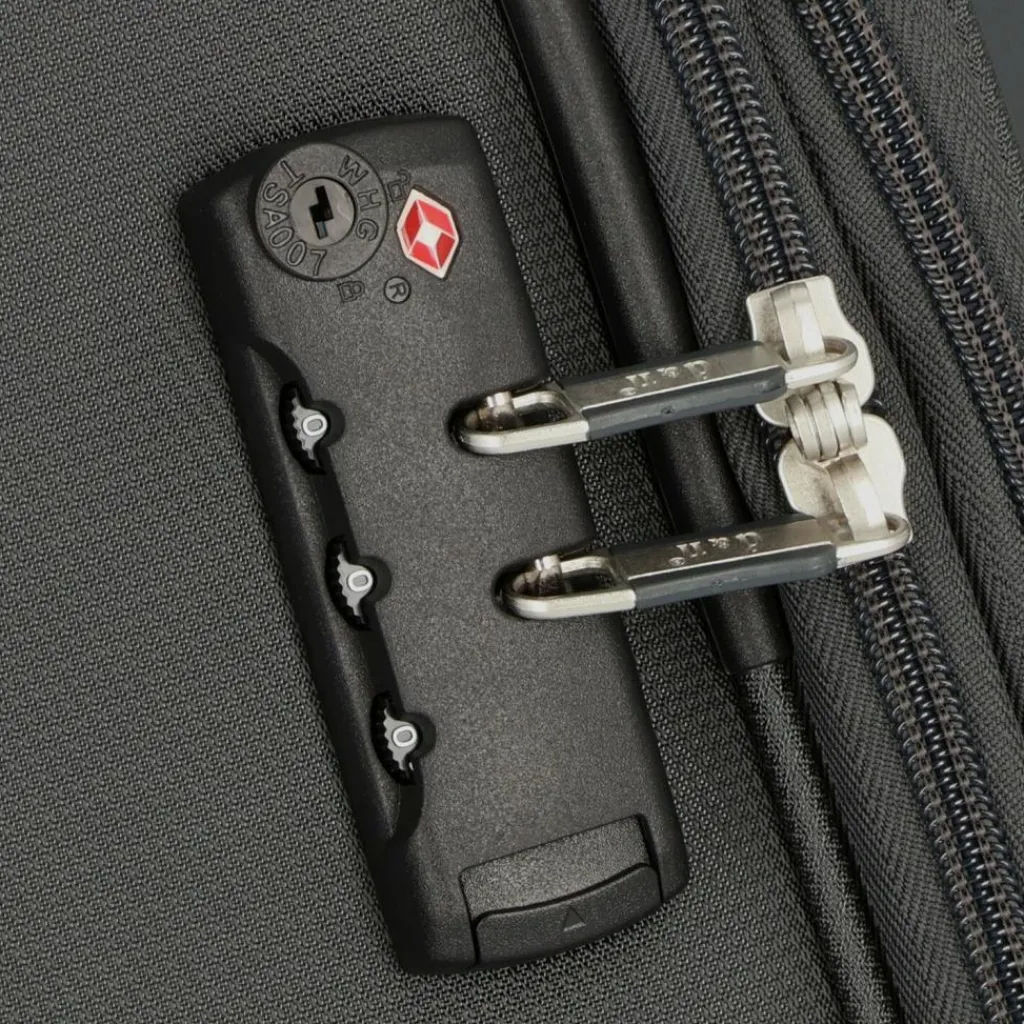 d&n Koffersets Als Weichgepäck|Koffersets 3-Teilig<Travel Line 6704 4-Rollen Kofferset 3tlg. grau