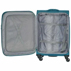 Discount d&n Travel Line 6400 2-4-Rollen Kofferset 3tlg. petrol