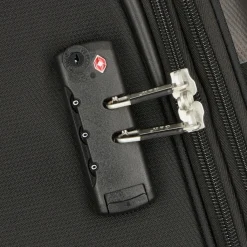 d&n Koffersets Als Weichgepäck|Koffersets 3-Teilig<Travel Line 6704 4-Rollen Kofferset 3tlg. schwarz