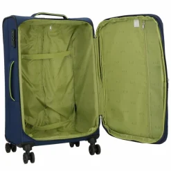 d&n Travel Line 6704 4-Rollen Kofferset 3tlg. blau
