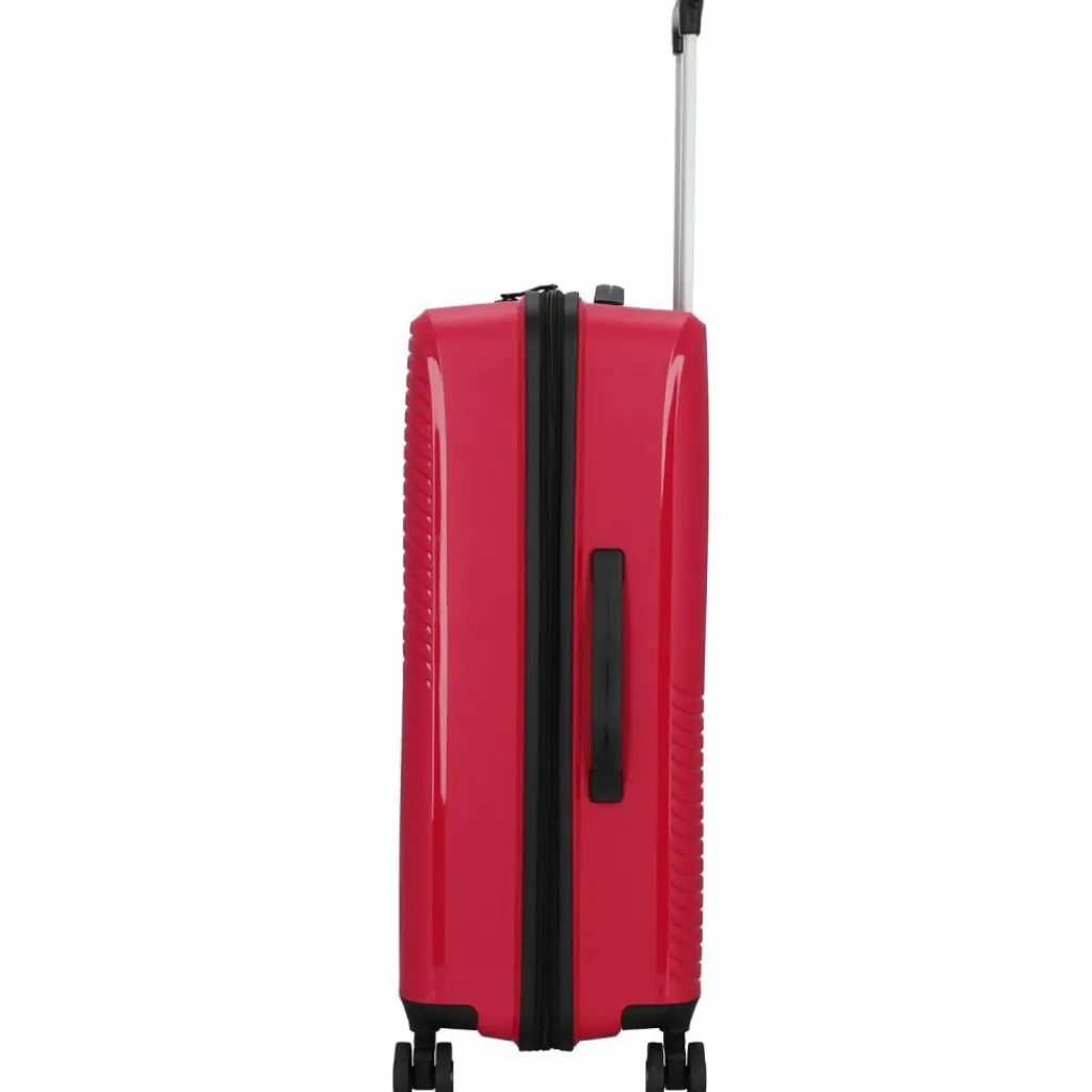Best d&n Travel Line 4000 4-Rollen Kofferset 3tlg. pink