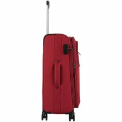 Hot d&n Travel Line 6864 4-Rollen Trolley 66 cm bordeaux