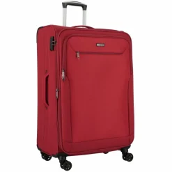 d&n Weichgepäck|4-Rollen Koffer<Travel Line 6874 4-Rollen Trolley 76 cm bordeaux
