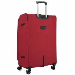 d&n Weichgepäck|4-Rollen Koffer<Travel Line 6874 4-Rollen Trolley 76 cm bordeaux