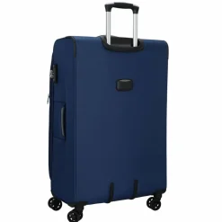 d&n Weichgepäck|4-Rollen Koffer<Travel Line 6404 4-Rollen Trolley 78 cm blau