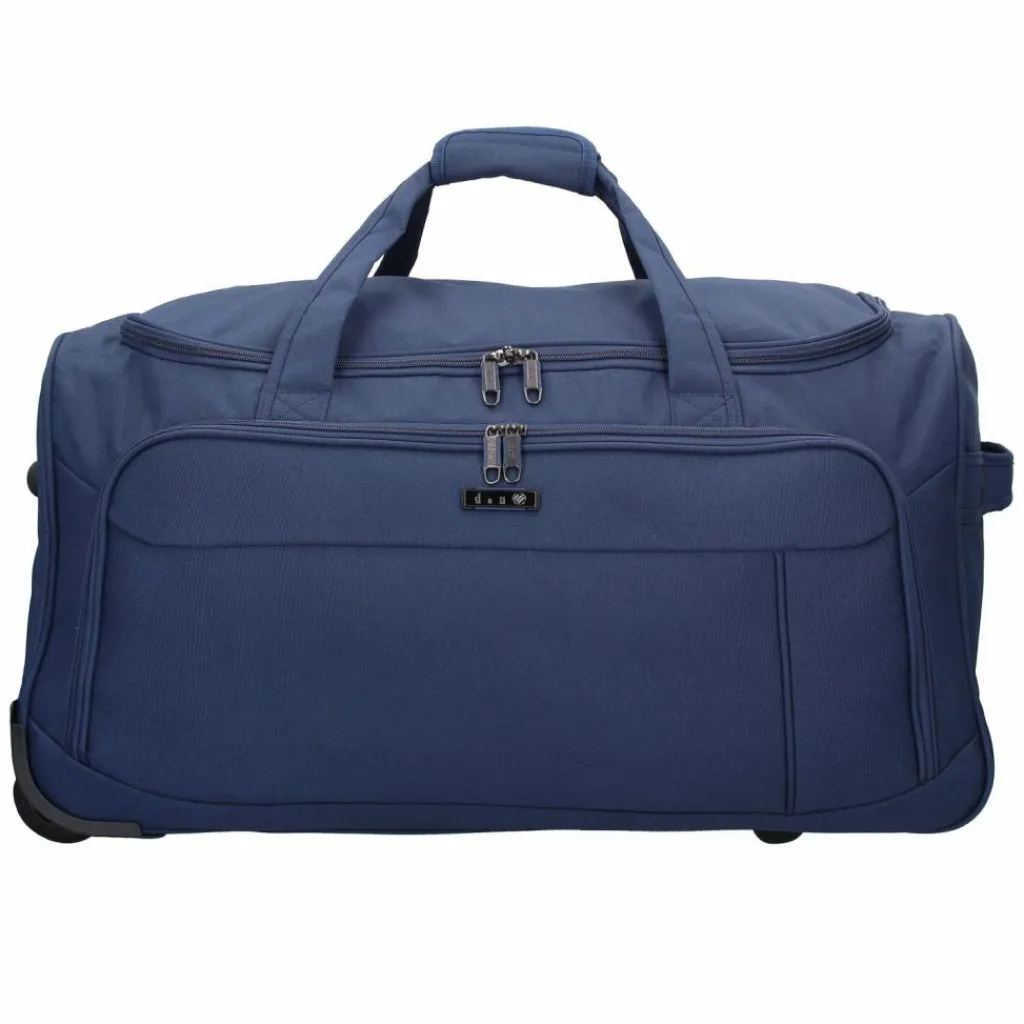 d&n Reisetaschen Mit Rollen<Travel Line 7700 Rollenreisetasche 65 cm blau2