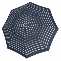 New Doppler Fiber Flex Long AC Stockschirm 88 cm timeless blue stripes