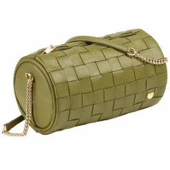 Best DuDu Abigail Umhängetasche Leder 19.5 cm olive