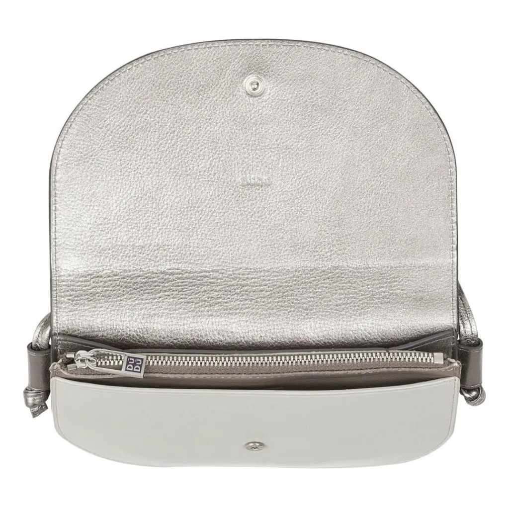 DuDu Umhängetaschen<Altea Umhängetasche Leder 18.5 cm silver