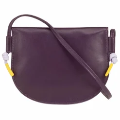 DuDu Altea Umhängetasche Leder 18.5 cm deep purple