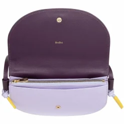 DuDu Altea Umhängetasche Leder 18.5 cm deep purple
