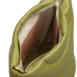 DuDu Schultertaschen<Barbara Schultertasche Leder 21.5 cm olive