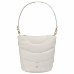 Clearance DuDu Barbara Schultertasche Leder 21.5 cm pearl