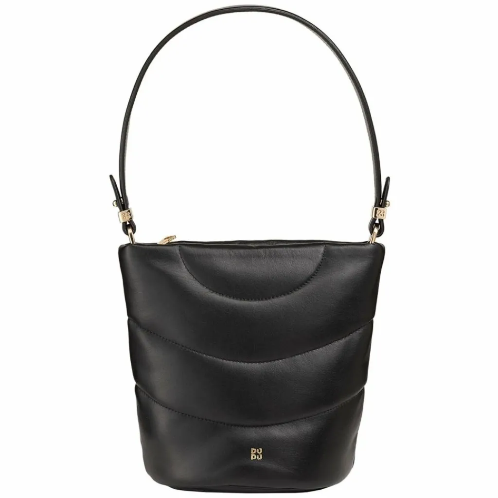 Sale DuDu Barbara Schultertasche Leder 21.5 cm black