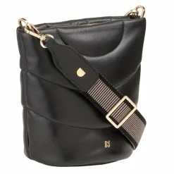 Sale DuDu Barbara Schultertasche Leder 21.5 cm black