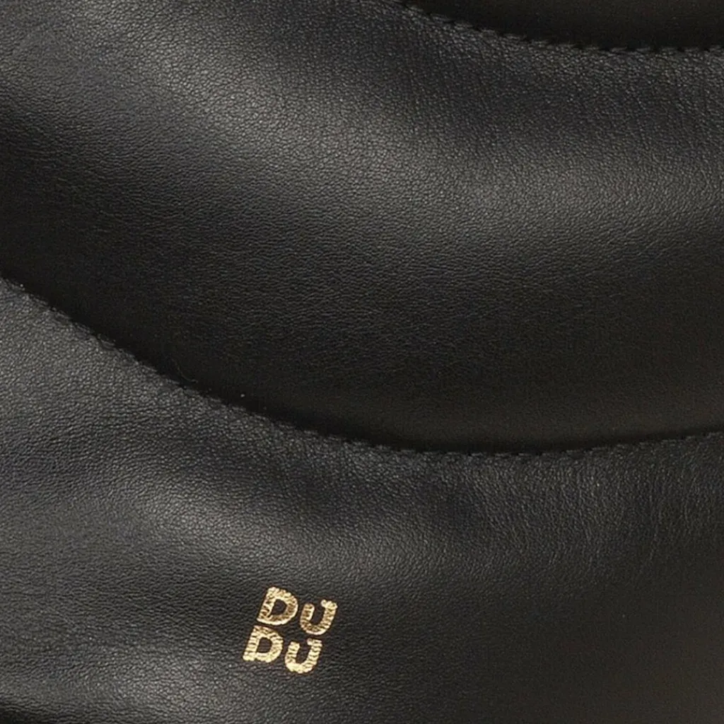 Sale DuDu Barbara Schultertasche Leder 21.5 cm black