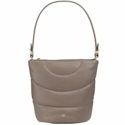 Discount DuDu Barbara Schultertasche Leder 24.5 cm taupe