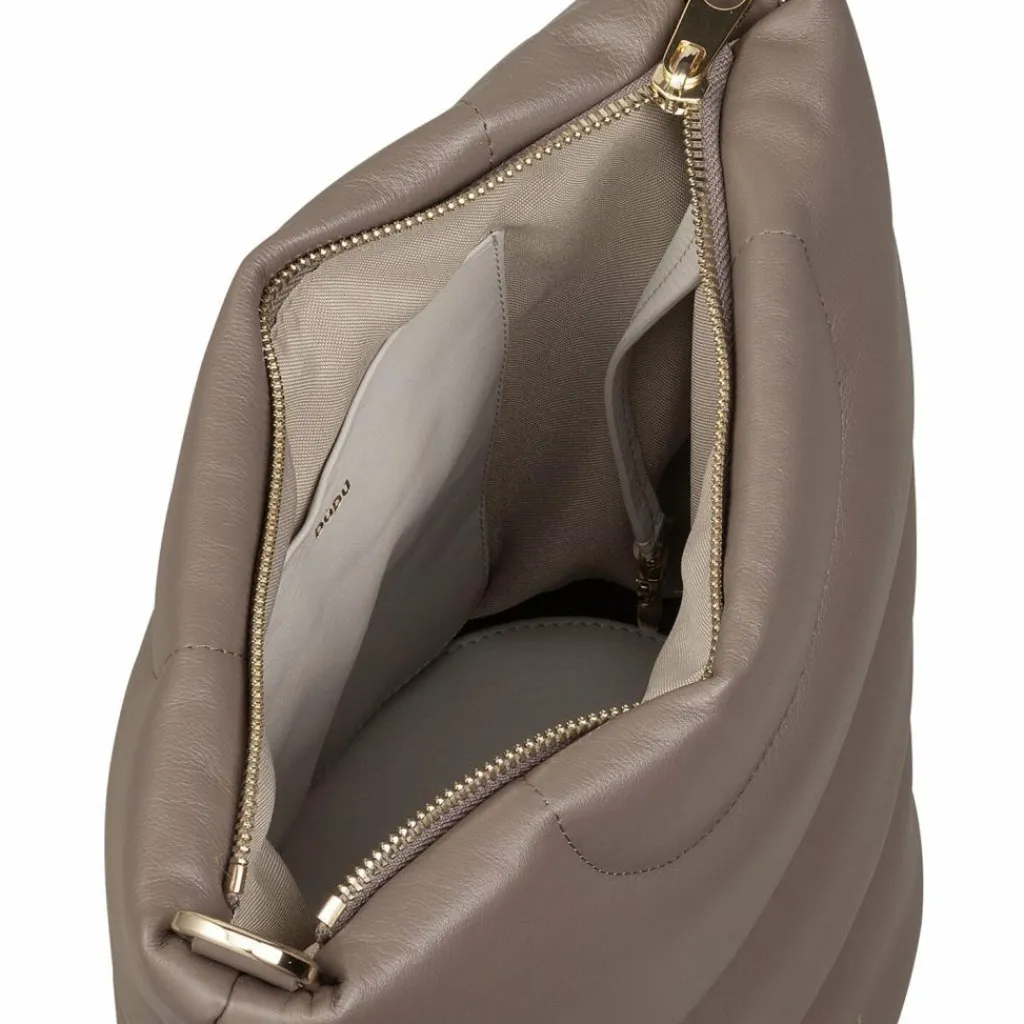 Discount DuDu Barbara Schultertasche Leder 24.5 cm taupe
