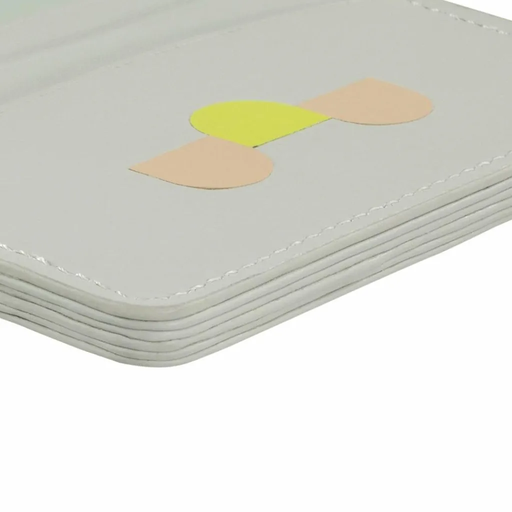 DuDu Visitenkartenetuis<Boracay Kreditkartenetui Leder 10 cm pearl mosaic