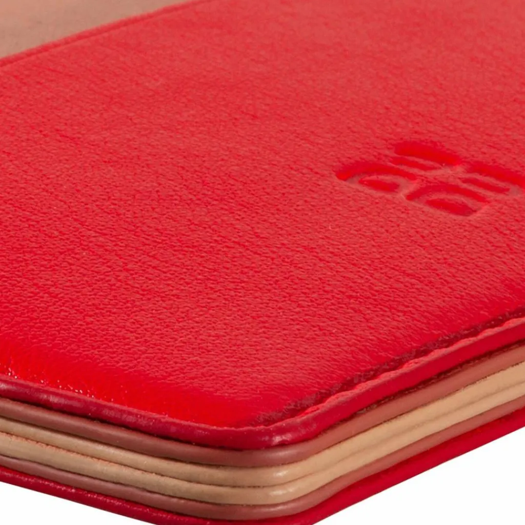 DuDu Visitenkartenetuis<Boracay Kreditkartenetui Leder 10 cm flame red