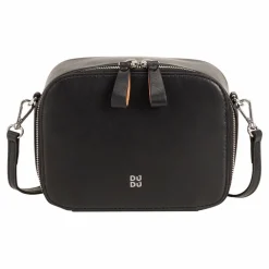 Online DuDu Camille Umhängetasche Leder 17.5 cm black
