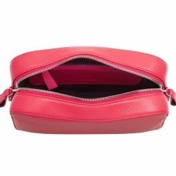 Outlet DuDu Caroline Umhängetasche Leder 24 cm himbeere
