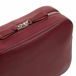 DuDu Umhängetaschen<Caroline Umhängetasche Leder 24 cm burgundy