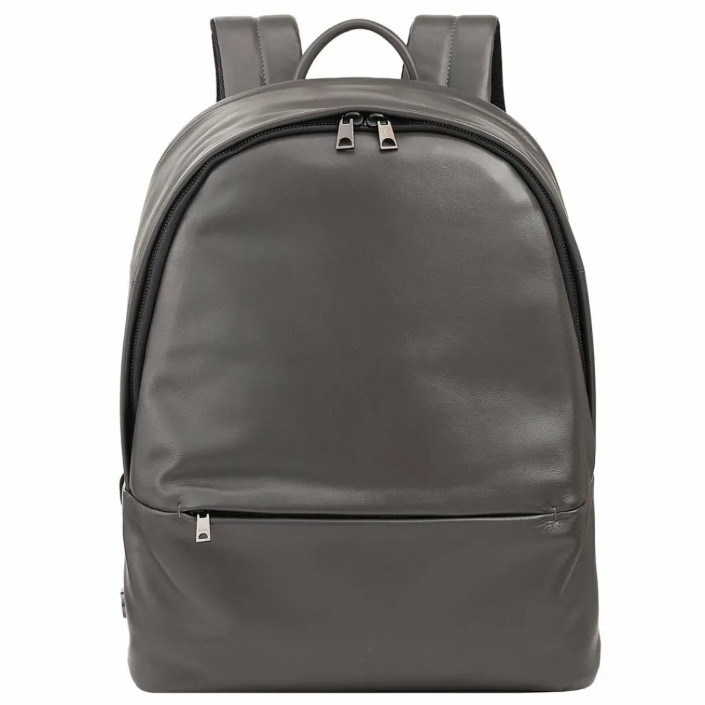 Sale DuDu Casablanca Daypack Leder 40 cm Laptopfach anthracite
