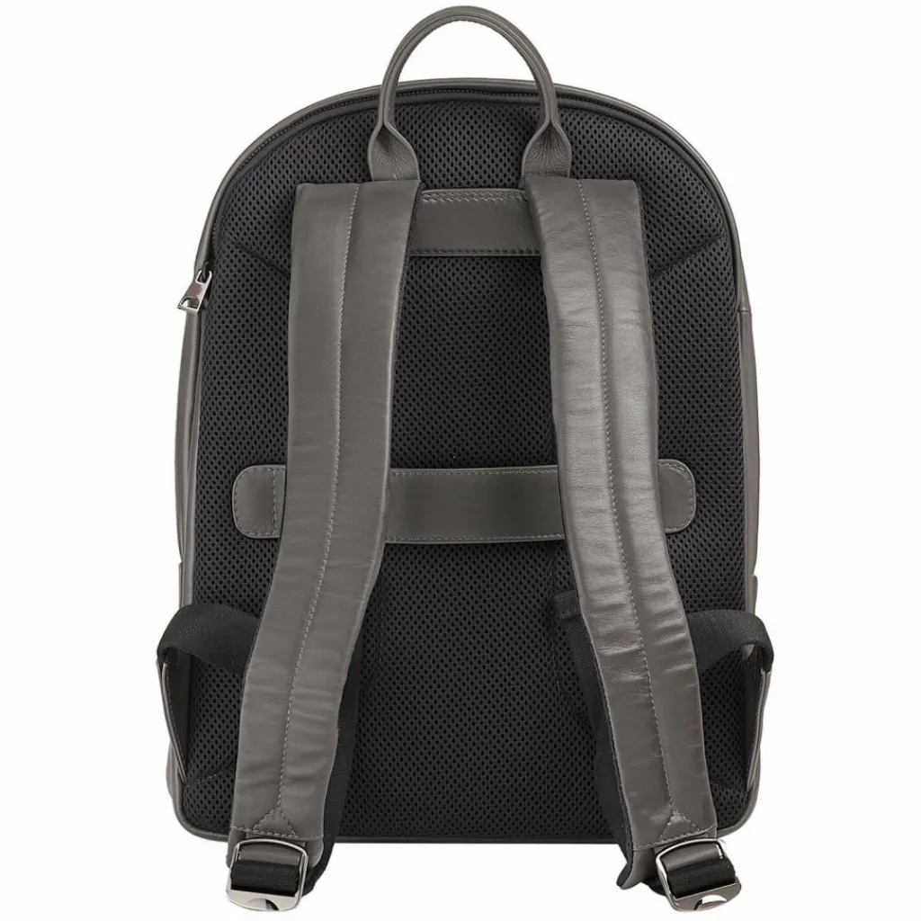 Sale DuDu Casablanca Daypack Leder 40 cm Laptopfach anthracite