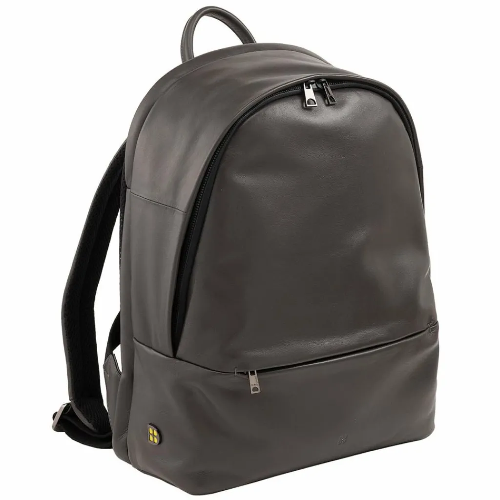 Sale DuDu Casablanca Daypack Leder 40 cm Laptopfach anthracite