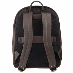 DuDu Lederrucksäcke|Daypacks<Casablanca Daypack Leder 40 cm Laptopfach coffee brown