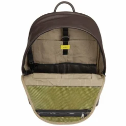 DuDu Lederrucksäcke|Daypacks<Casablanca Daypack Leder 40 cm Laptopfach coffee brown