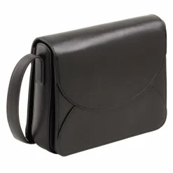 DuDu Umhängetaschen<Cefalonia Umhängetasche Leder 21 cm black rosa