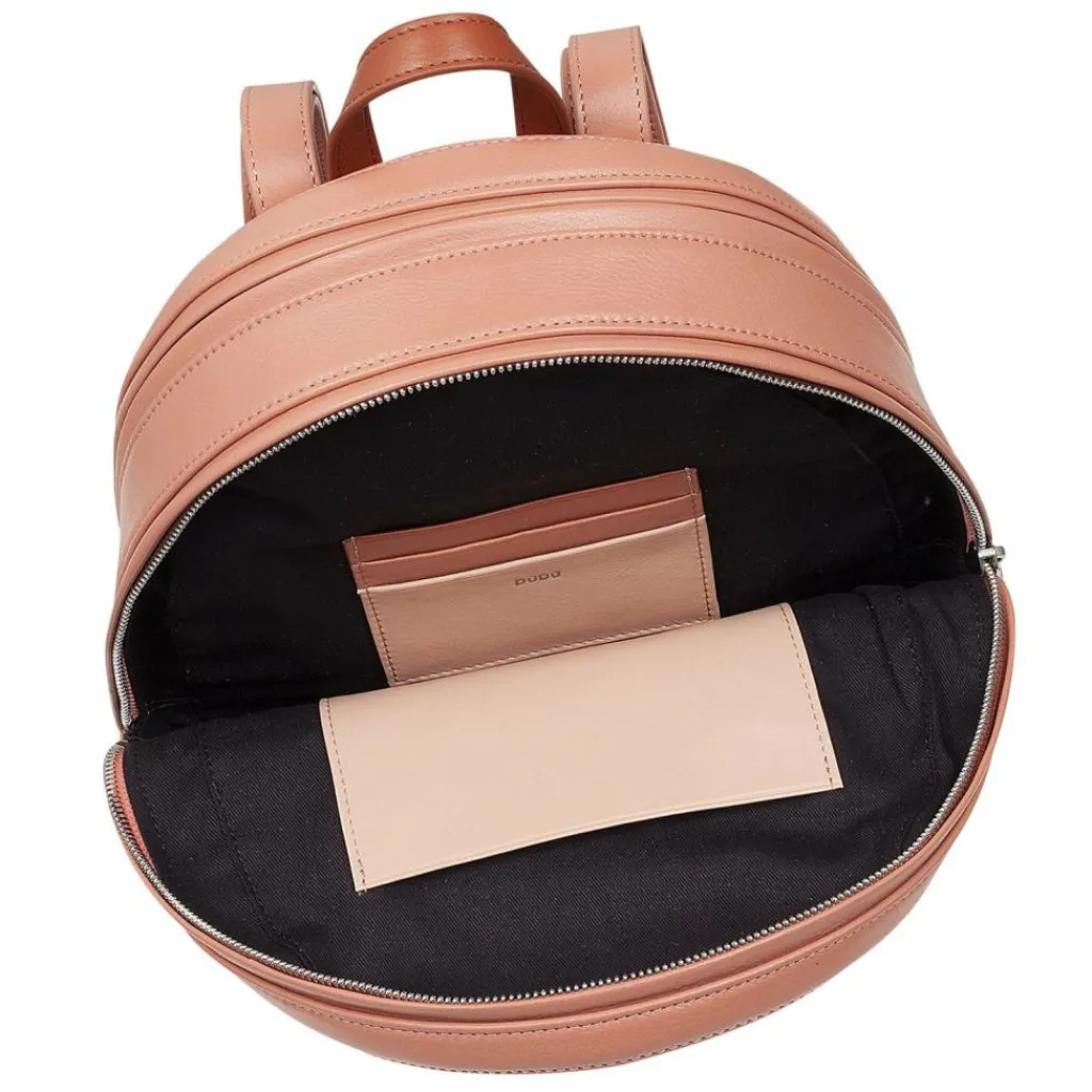 Sale DuDu City Rucksack Leder 26,5 cm rosa flamingo